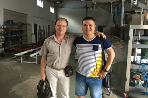 Cereal Bar Production Line Loaded at Workshop in Shanghai